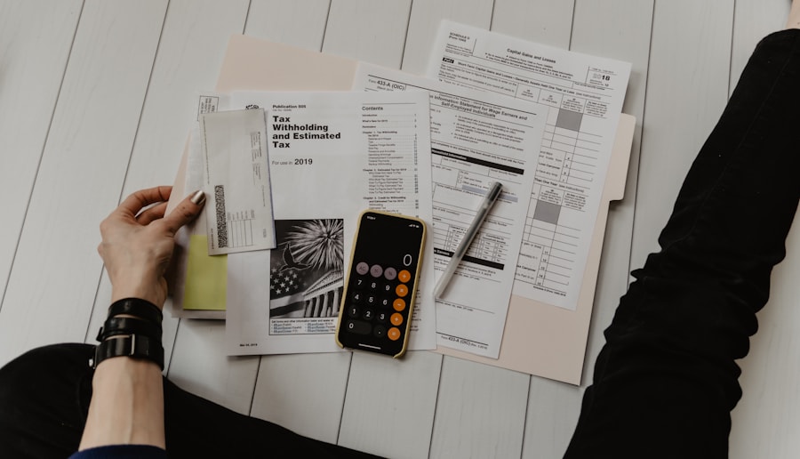 Property documentation and financial paperwork